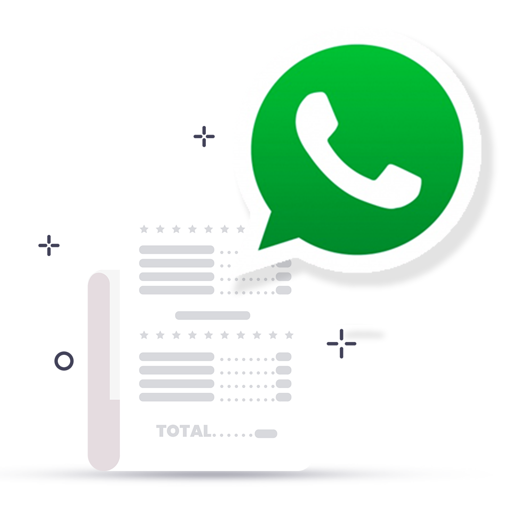 QbitPOS Whatsapp-Bill