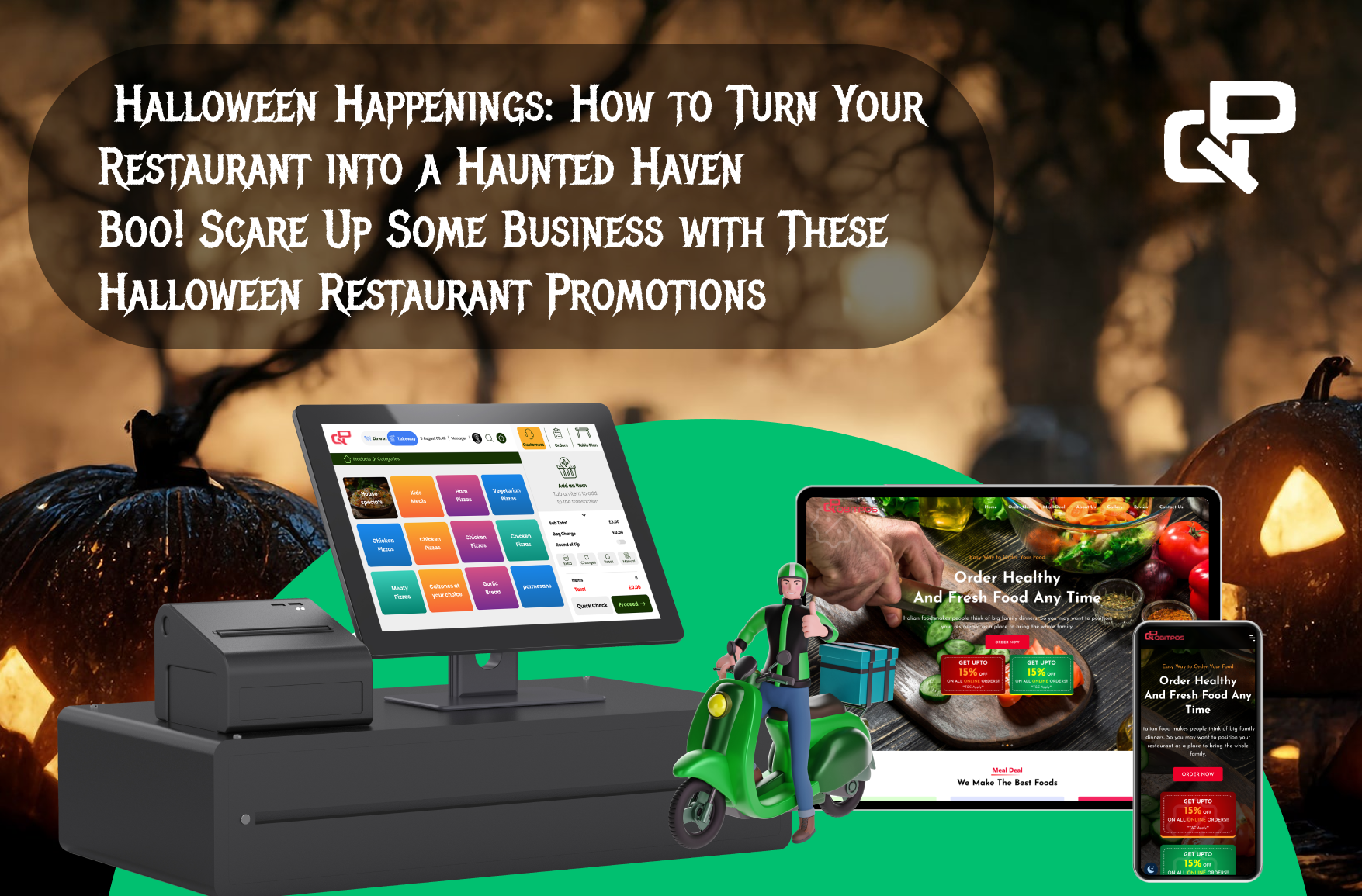 Scare Up Business with QbitPOS