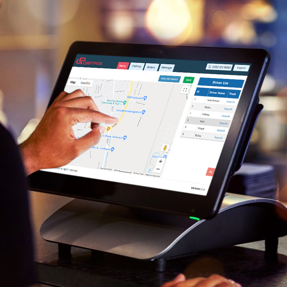 QbitPOS Driver-takings